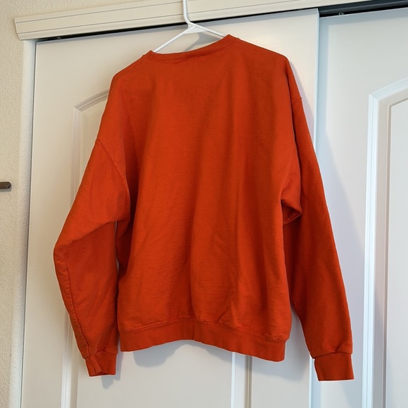 Orange Mickey Mouse Crewneck Sweatshirt - Picture 7 of 7
